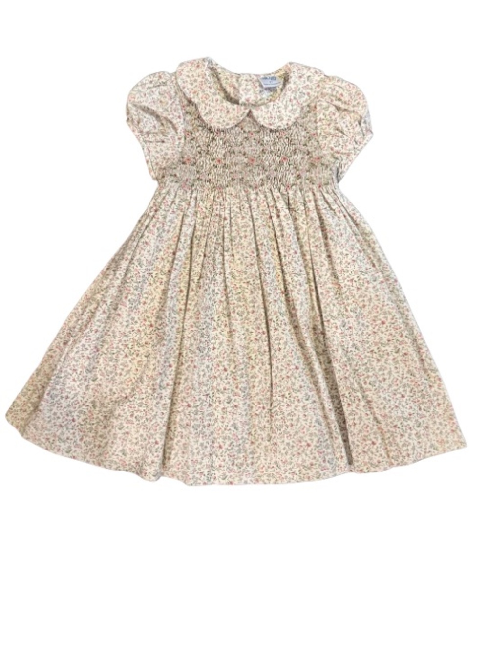 Luli & Me by Maria Casero Smocked Floral Dress Girls 3T NWT 🌸